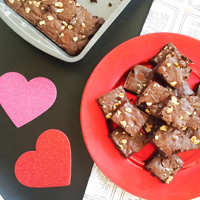 Lactose-Free Brownie Recipe for Valentine